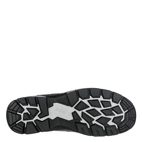 Puma Conquest 630730 Black Waterproof Safety Boots Side Zip