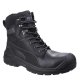 Puma Conquest 630730 Black Waterproof Safety Boots Side Zip