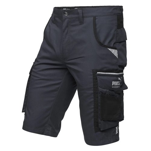 Puma Workwear Precision X Anthracite / Black Work Shorts