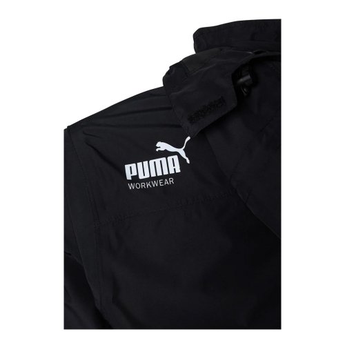 Puma Workwear Essential Black Waterproof Rain Jacket