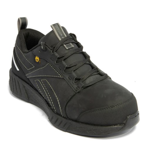 Reebok R1080 Fusion Formidable ESD Black Safety Trainers