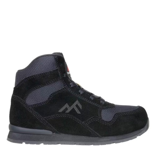 Rock Fall RF1040 Vanta Ladies ESD Safety Boots Black Metal Free