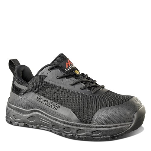 Rock Fall RF220 Helix Black ESD Safety Trainers