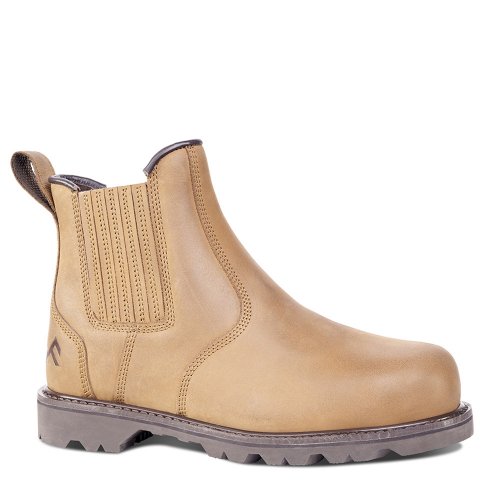 Rock Fall RF207 Bale Steel Toe Safety Dealer Boots S3 Tan