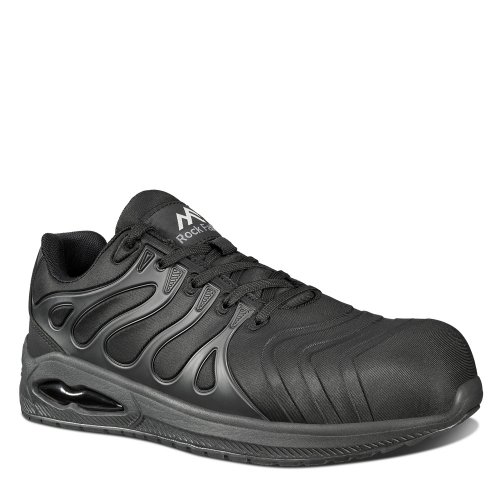 Rock Fall RF420 Noir Safety Trainers Metal Free Black