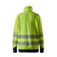 Snickers 2367 ProtecWork Women's Class 3/2 Hi-Vis Yellow Full Zip Sweater Jacket