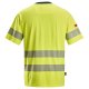 Snickers 2562 ProtecWork Class 3/2 Hi-Vis Yellow T-Shirt