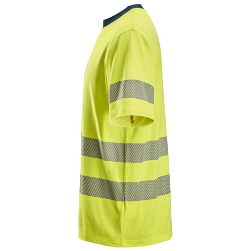 Snickers 2562 ProtecWork Class 3/2 Hi-Vis Yellow T-Shirt