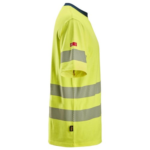 Snickers 2562 ProtecWork Class 3/2 Hi-Vis Yellow T-Shirt