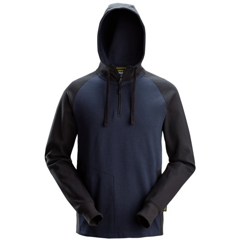 Snickers 2842 Two-Coloured Half Zip Hoodie