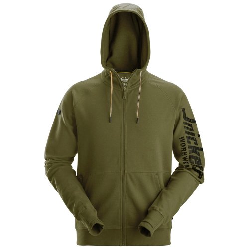 Snickers 2895 Logo Full Zip Hoodie