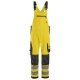 Snickers 6043 Hi Vis Bib & Brace Trousers Class 2