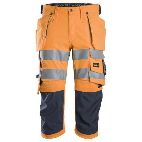 Snickers 6138 Hi-Vis Class 1/2 Stretch Pirates+ Holster Pockets