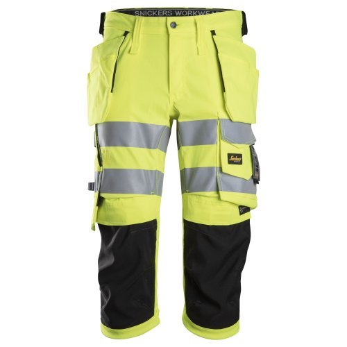 Snickers 6138 Hi-Vis Class 1/2 Stretch Pirates+ Holster Pockets