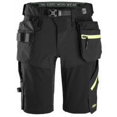 Snickers 6140 FlexiWork Softshell Stretch Shorts+ Holster Pockets