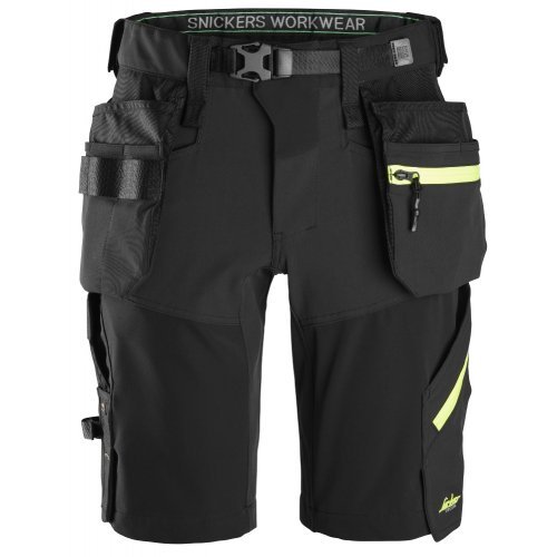 Snickers 6140 FlexiWork Softshell Stretch Shorts+ Holster Pockets