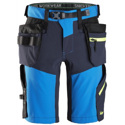 Snickers 6140 FlexiWork Softshell Stretch Shorts+ Holster Pockets