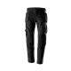 Snickers 6244 AllroundWork Canvas Stretch Trousers Holster Pockets