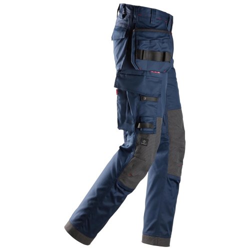 Snickers 6273 ProtecWork Navy Stretch Trousers Holster Pockets