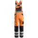 Snickers 0113 Hi-Vis Bib & Brace Trousers Class 2