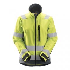 Snickers 1237 AllRoundWork Women's High Vis Soft Shell Jacket