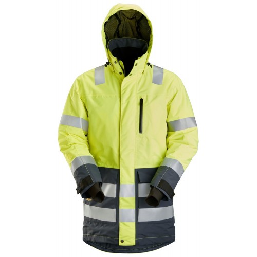 Snickers 1830 AllroundWork Hi-Vis Waterproof Parka