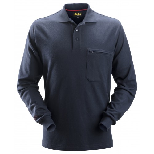 Snickers 2660 ProtecWork Long Sleeve Polo Shirt