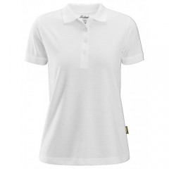 Snickers 2702 Womens White Polo Shirt