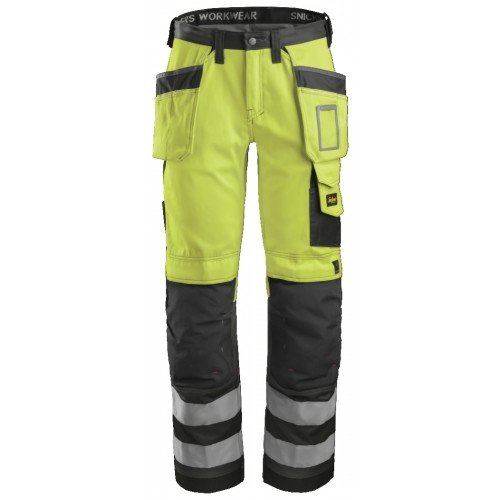 Snickers 3233 Hi-Vis Work Trousers