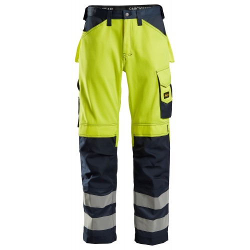 Snickers 3333 Hi-Vis Work Trousers