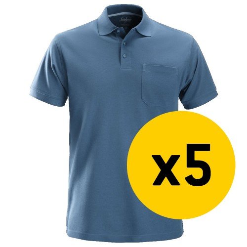 Snickers 5x 2708 Polo Shirt Bundle