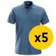 Snickers 5x 2708 Polo Shirt Bundle