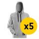 Snickers 5x 2800 Hoodie Bundle