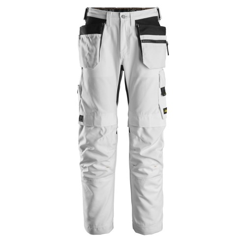 Snickers 6224 AllroundWork Canvas+ Stretch Work Trousers+ Holster Pockets