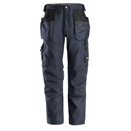 Snickers 6224 AllroundWork Canvas+ Stretch Work Trousers+ Holster Pockets