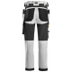 Snickers 6241 White Stretch Painters Trousers Holster Pockets