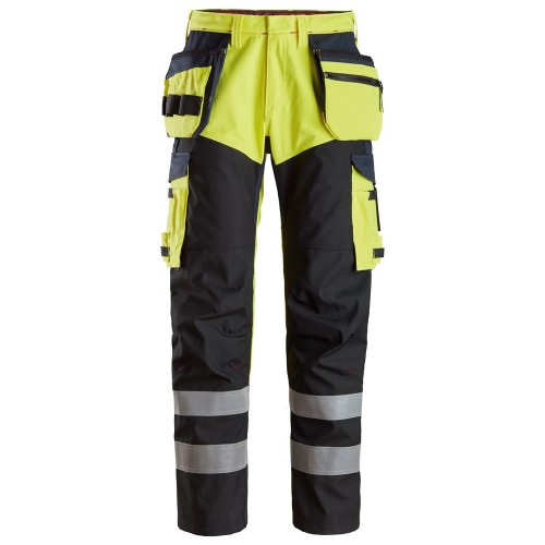 Snickers 6265 ProtecWork Hi-Vis Trousers Class 1