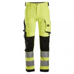 Snickers 6343 AllroundWork Hi-Vis Stretch Trousers