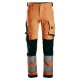 Snickers 6343 AllroundWork Hi-Vis Stretch Trousers