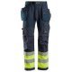 Snickers 6931 FlexiWork Hi-Vis Trousers Holster Pockets