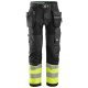 Snickers 6931 FlexiWork Hi-Vis Trousers Holster Pockets