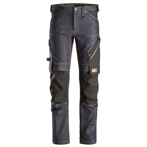 Snickers 6956 FlexiWork Denim Work Trousers