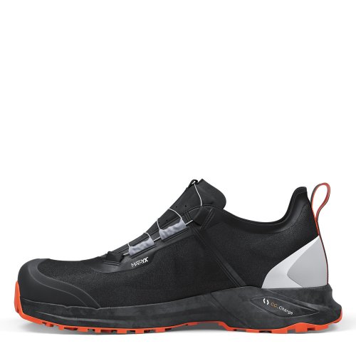 Solid Gear Revo 3 Air Low BOA Black / Orange Metal Free Safety Trainers