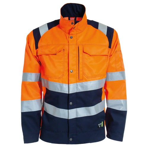 Tranemo Hi-Vis 433544 Jacket + Fleece Lining