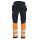 Tranemo Hi-Vis 435144 Stretch Craftsman Trousers
