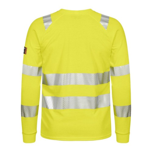 Tranemo Hi-Vis 509889 Flame Retardant Ladies Long Sleeve T-Shirt