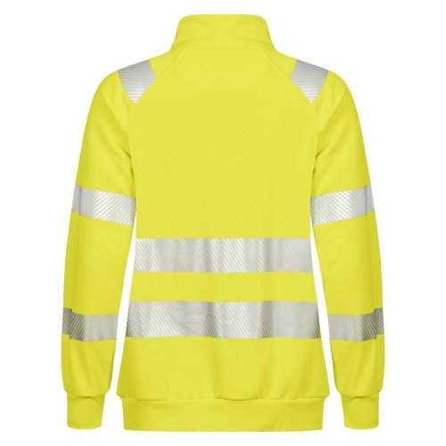 Tranemo Hi-Vis 508789 Flame Retardant Ladies Half Zip Sweatshirt