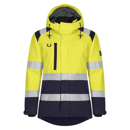 Tranemo Hi-Vis 510793 Flame Retardant Ladies Hooded Jacket