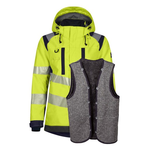 Tranemo Hi-Vis 513894 Flame Retardant Ladies Shell Jacket + Lining