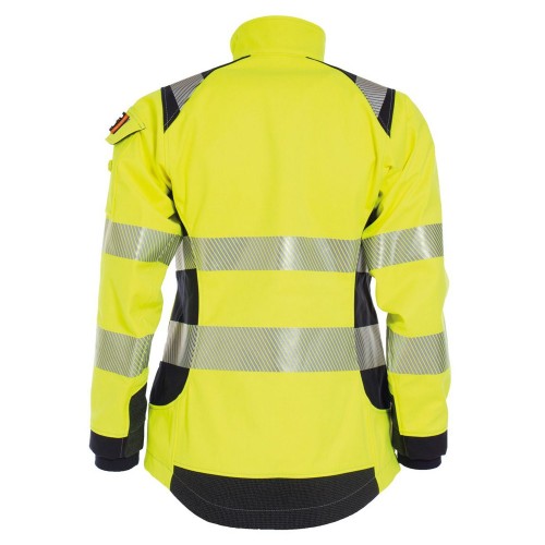 Tranemo Hi-Vis 514995 Flame Retardant Ladies Softshell Jacket